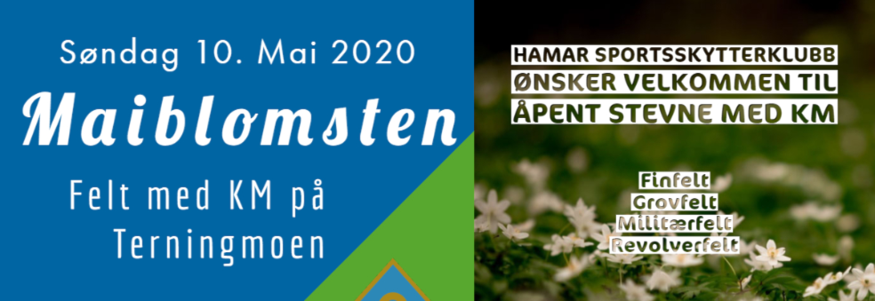 Maiblomsten Felt med KM